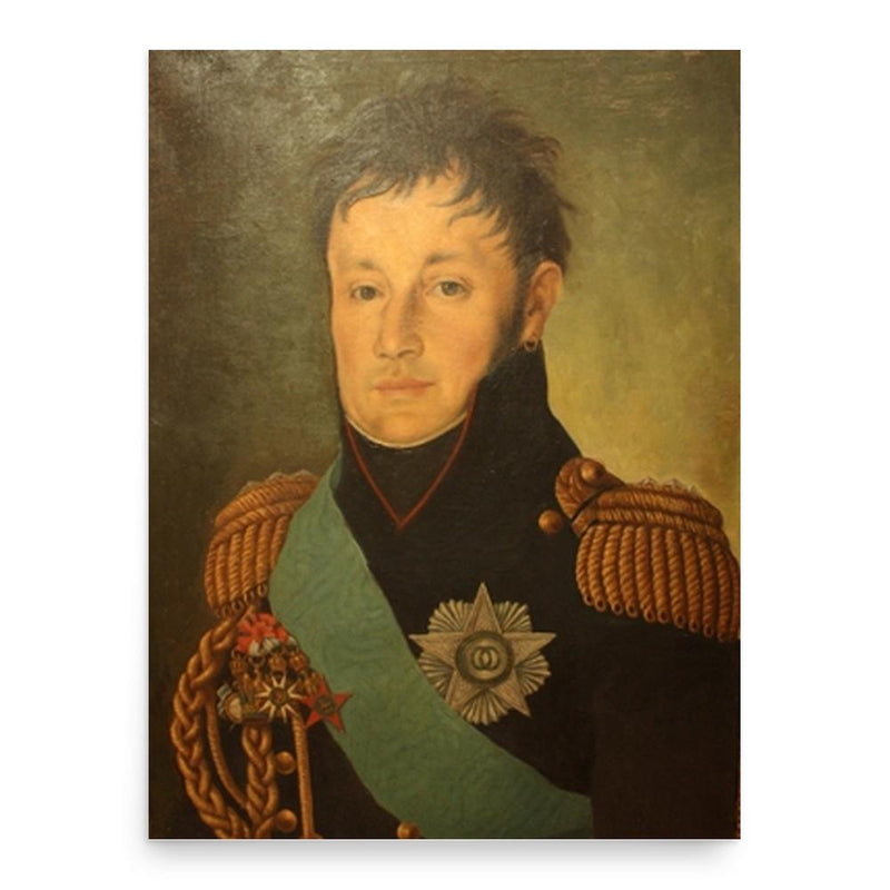 Giuseppe Lechi poster print, in size 18x24 inches.