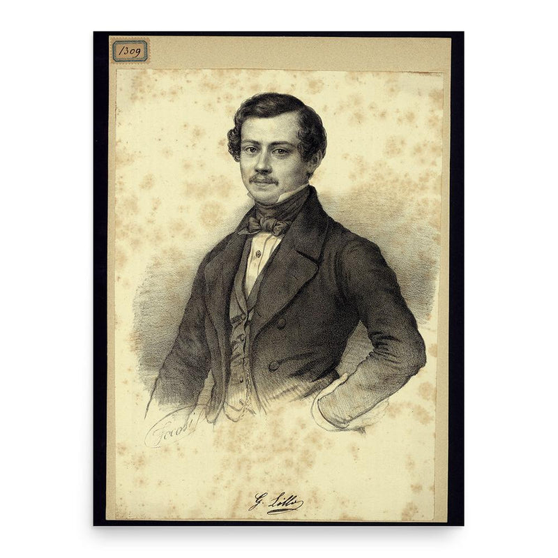 Giuseppe Lillo poster print, in size 18x24 inches.