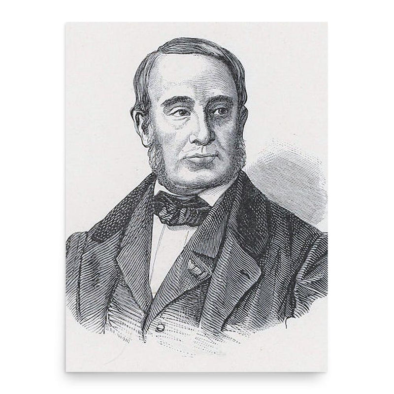 Giuseppe Manno poster print, in size 18x24 inches.