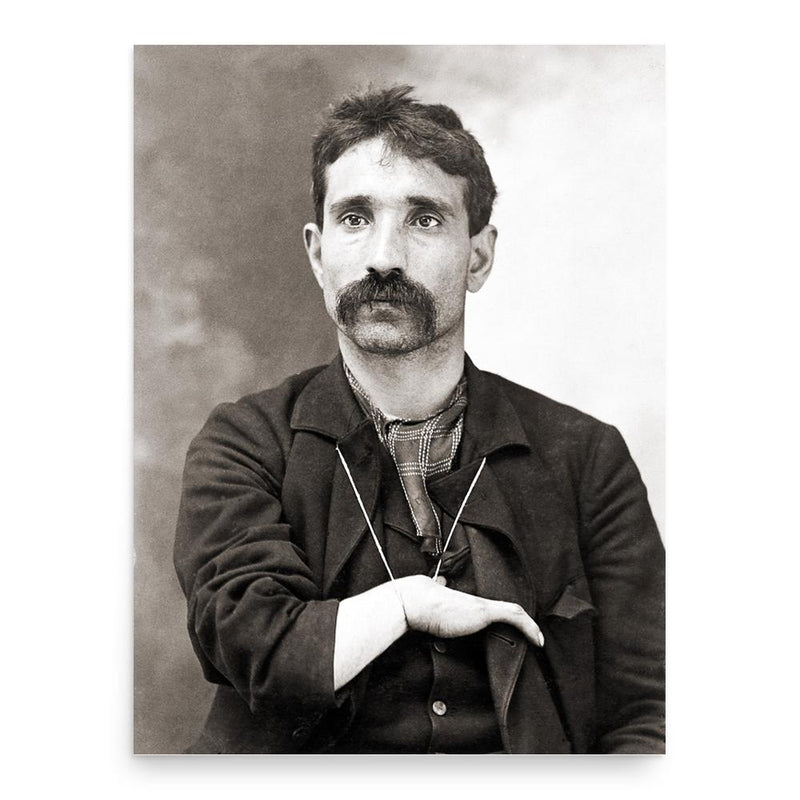 Giuseppe Morello poster print, in size 18x24 inches.