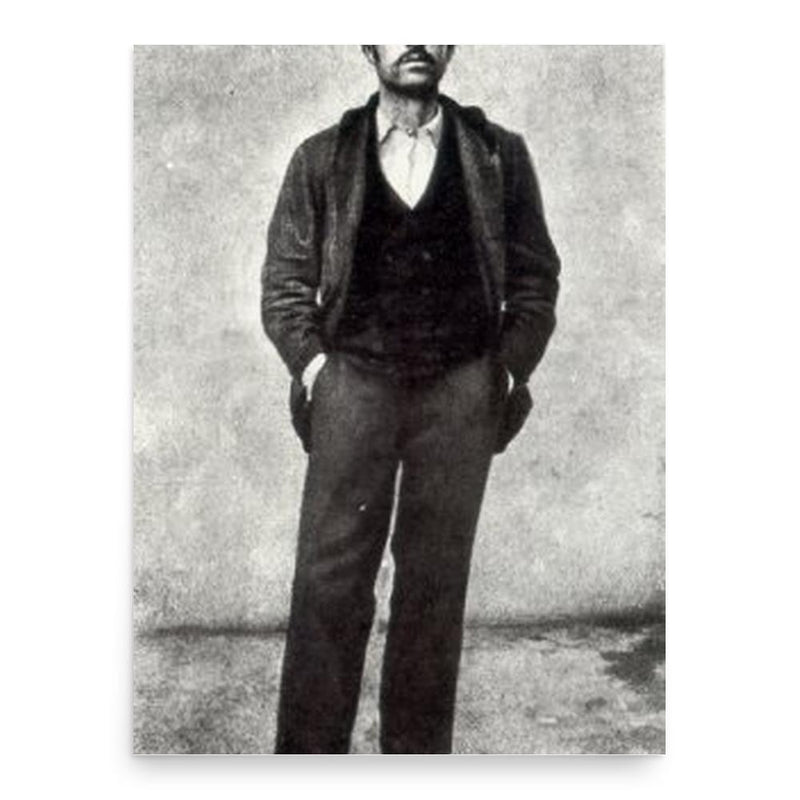 Giuseppe Musolino poster print, in size 18x24 inches.