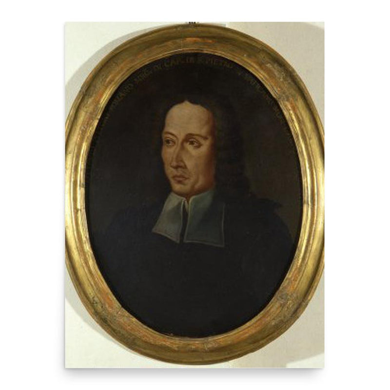 Giuseppe Ottavio Pitoni poster print, in size 18x24 inches.