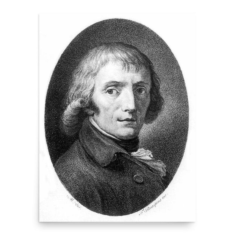 Giuseppe Parini poster print, in size 18x24 inches.