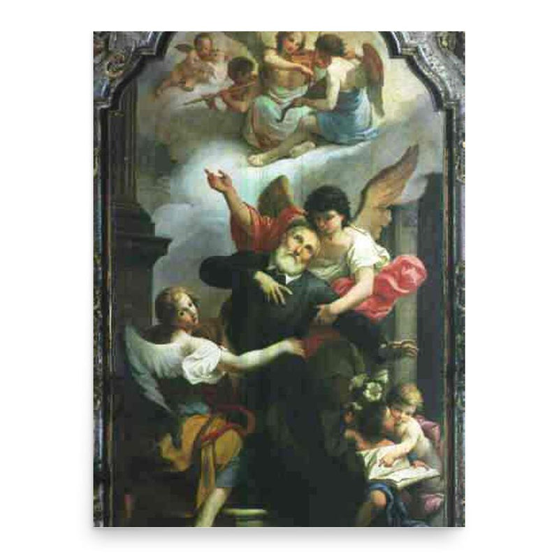 Giuseppe Peroni poster print, in size 18x24 inches.