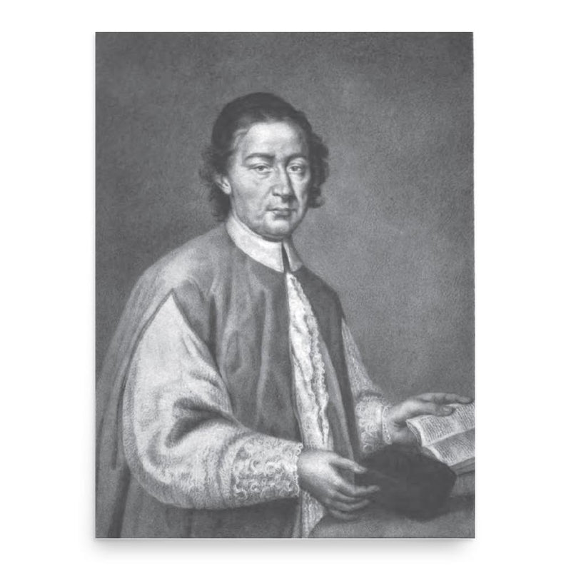 Giuseppe Simone Assemani poster print, in size 18x24 inches.