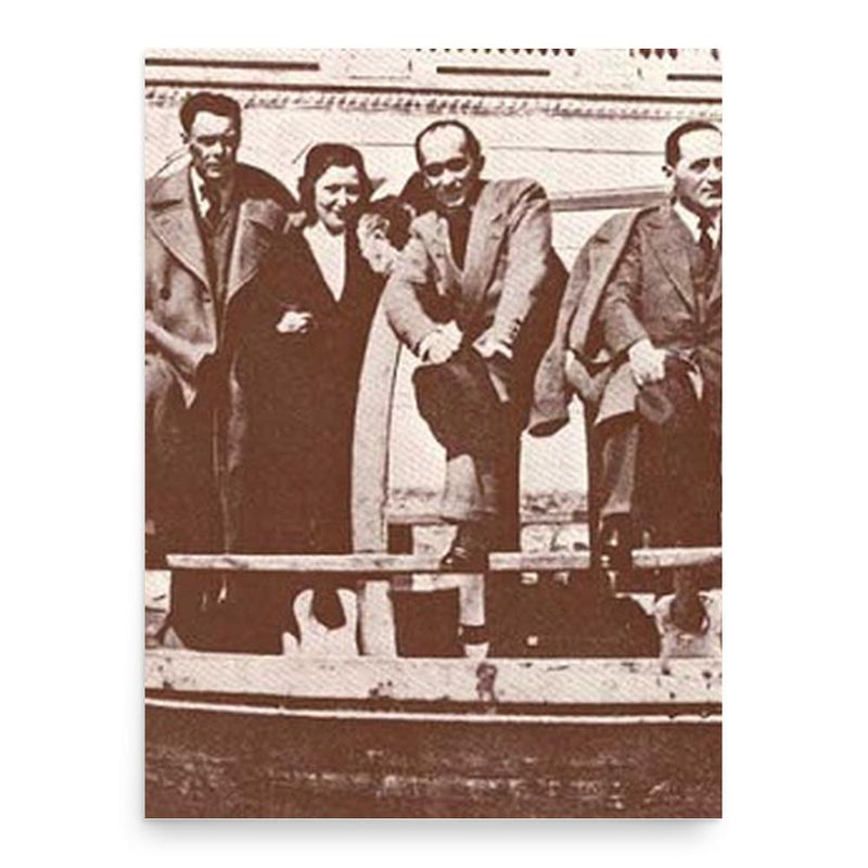 Giuseppe Terragni poster print, in size 18x24 inches.