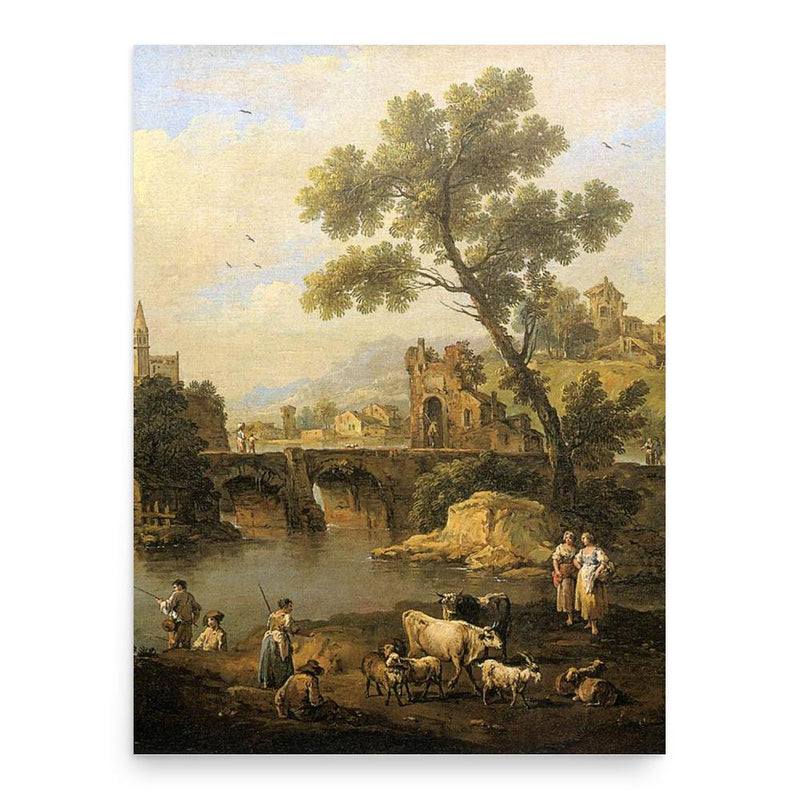 Giuseppe Zais poster print, in size 18x24 inches.