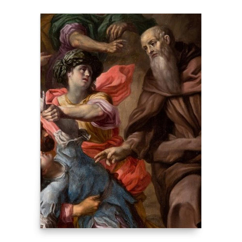 Giuseppe Zanata poster print, in size 18x24 inches.