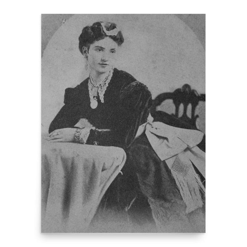 Giuseppina Morlacchi poster print, in size 18x24 inches.