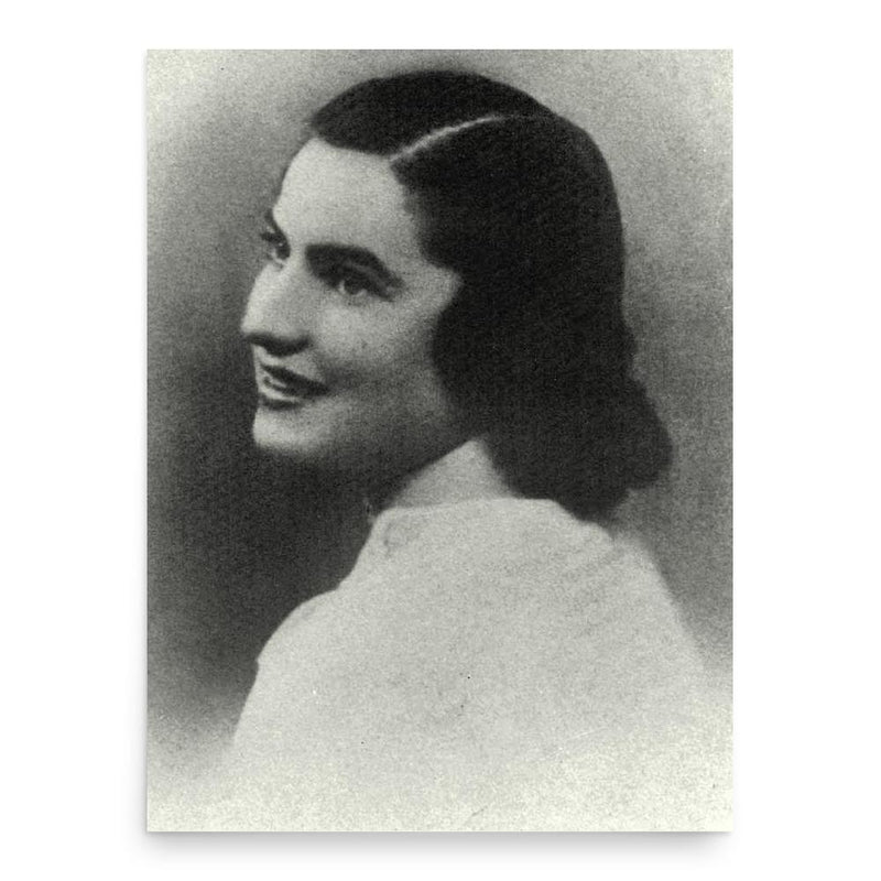 Giuseppina Tuissi poster print, in size 18x24 inches.