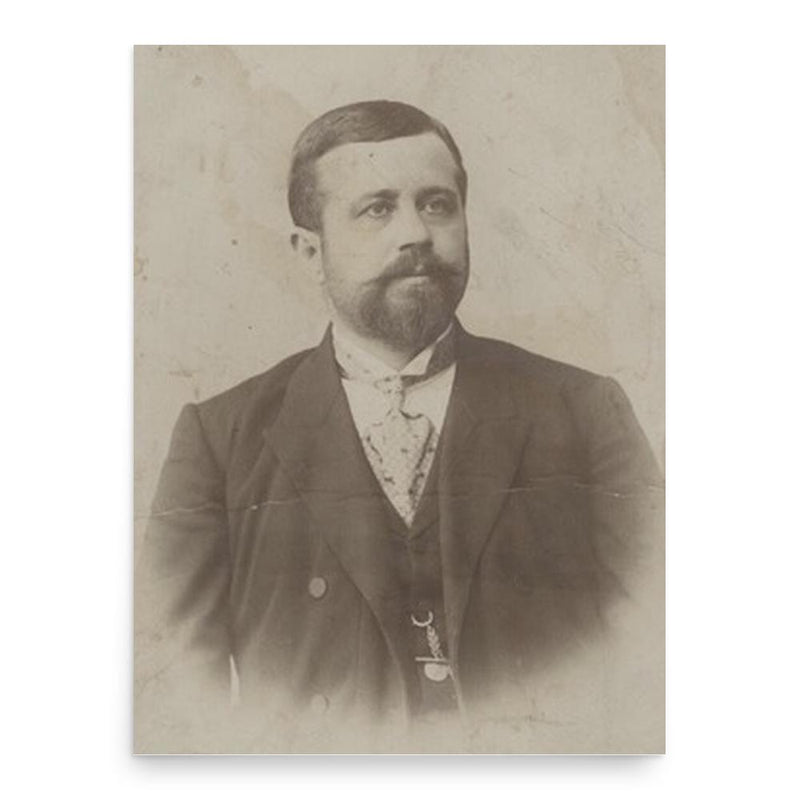 Gjergj Qiriazi poster print, in size 18x24 inches.