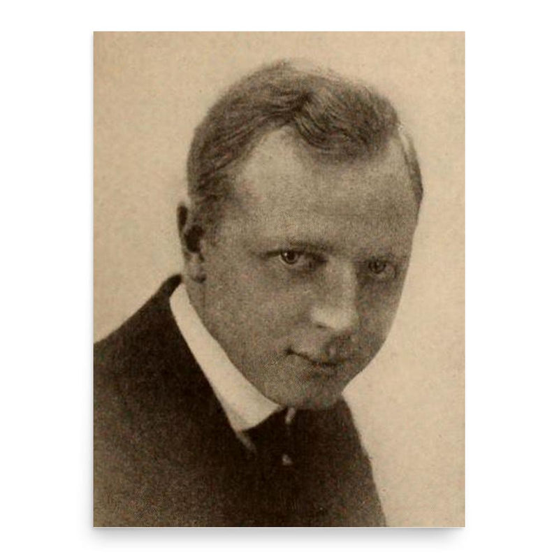 Gladden James poster print, in size 18x24 inches.