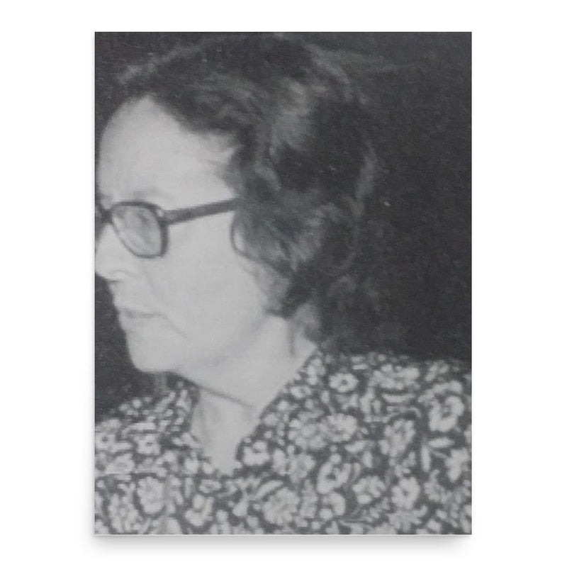 Gladys Adda poster print, in size 18x24 inches.