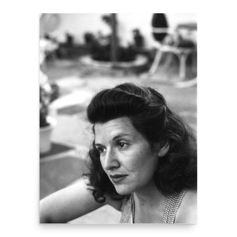 Gladys Aller poster print, in size 18x24 inches.