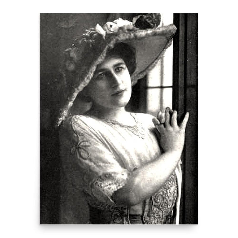 Gladys Hanson poster print, in size 18x24 inches.