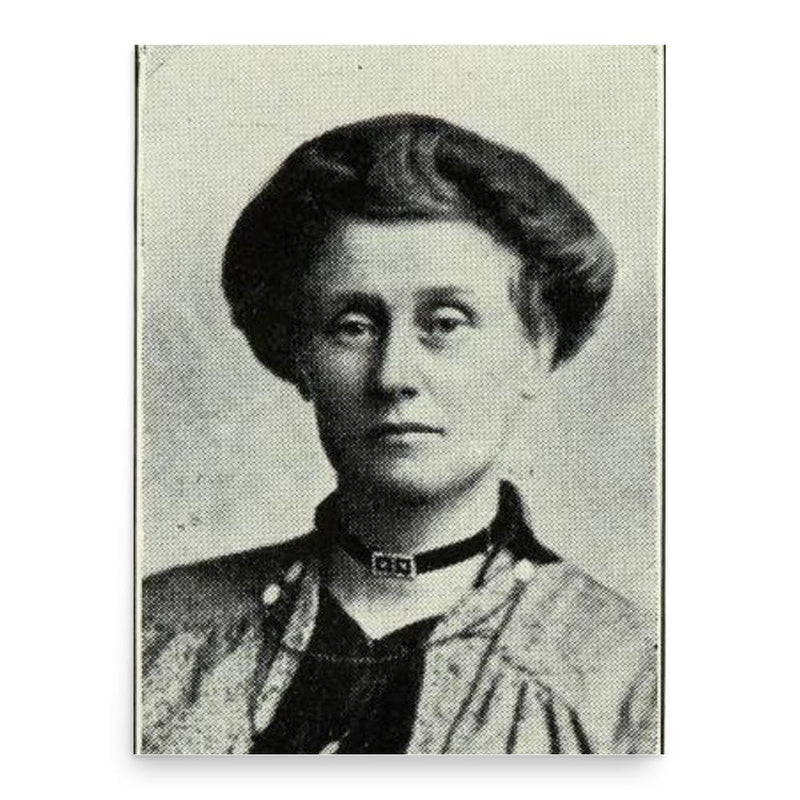 Gladys Pott poster print, in size 18x24 inches.