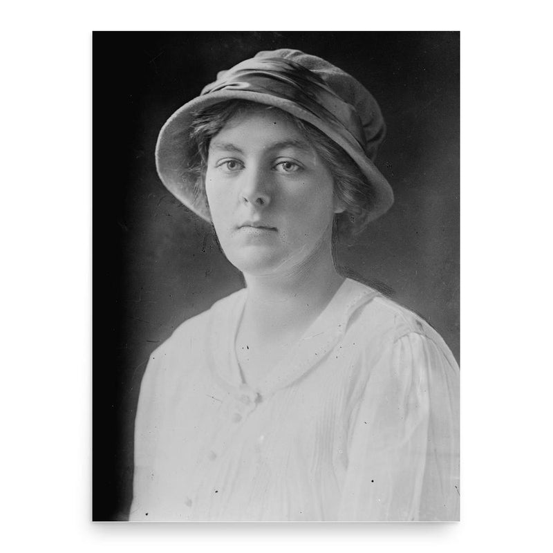 Gladys Ravenscroft poster print, in size 18x24 inches.