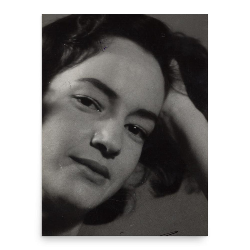 Glauce Rocha poster print, in size 18x24 inches.