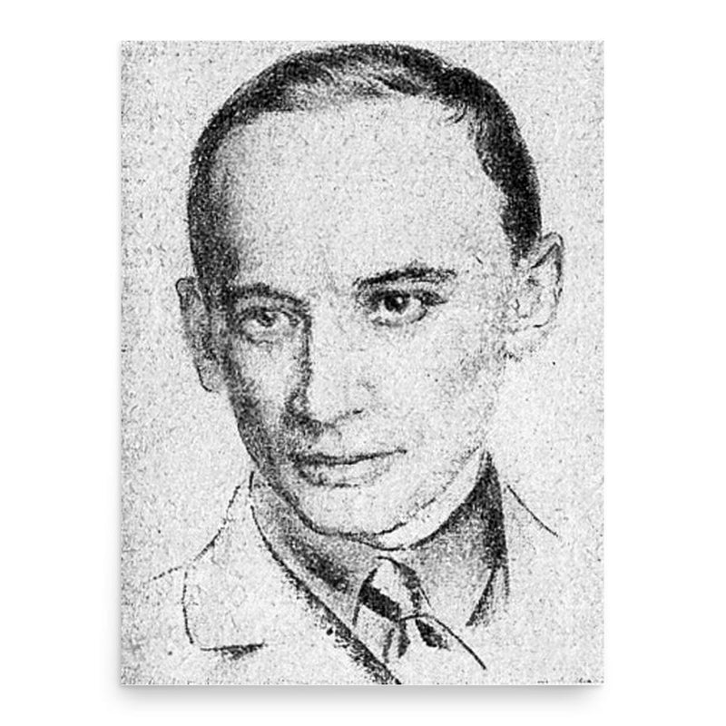 Gleb Bokii poster print, in size 18x24 inches.