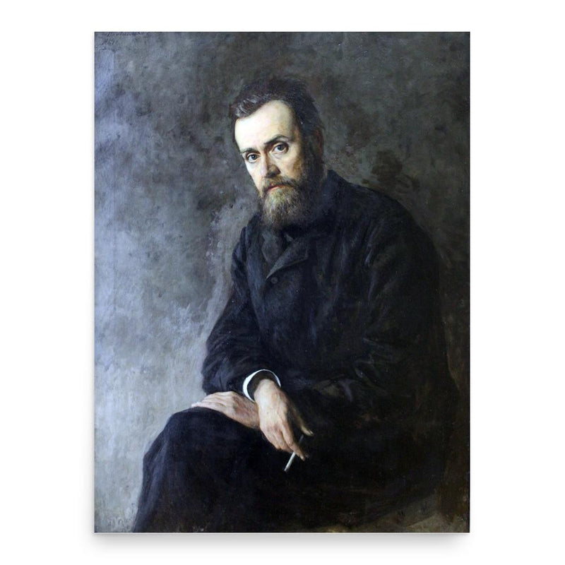 Gleb Uspensky poster print, in size 18x24 inches.