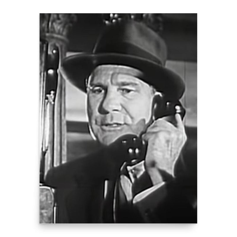 Glenn Anders poster print, in size 18x24 inches.