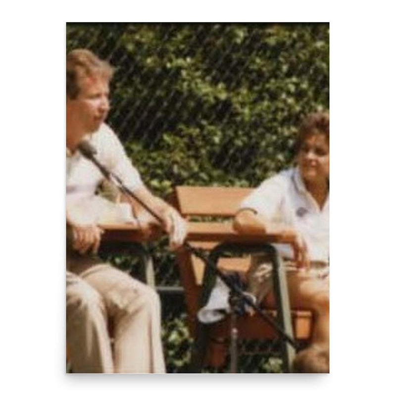 Glenn Brenner poster print, in size 18x24 inches.