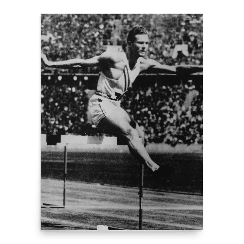 Glenn Hardin poster print, in size 18x24 inches.