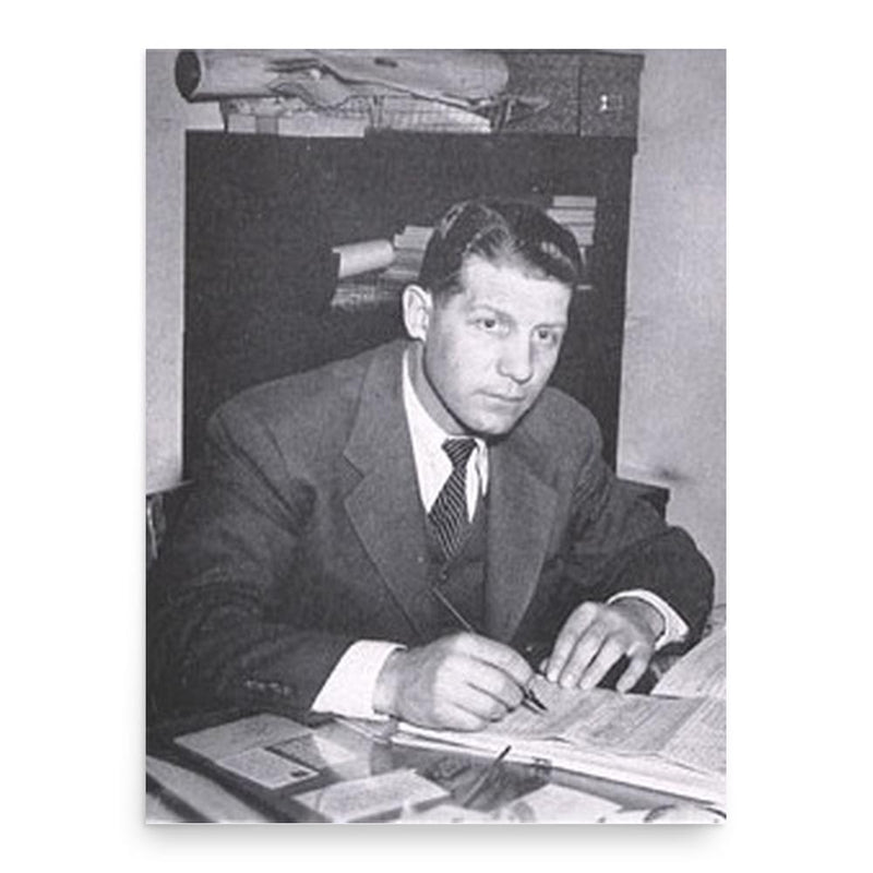 Glenn Presnell poster print, in size 18x24 inches.