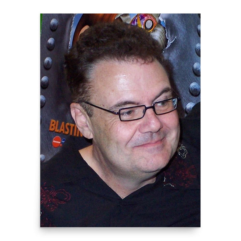 Glenn Shadix poster print, in size 18x24 inches.
