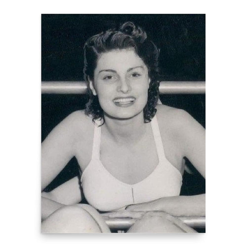 Gloria Callen poster print, in size 18x24 inches.