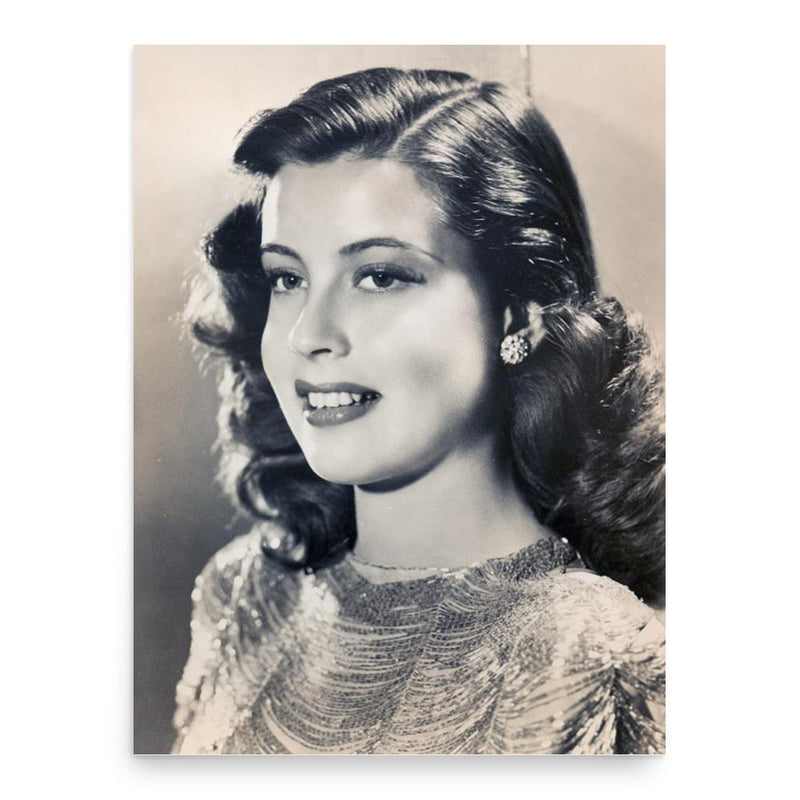 Gloria DeHaven poster print, in size 18x24 inches.