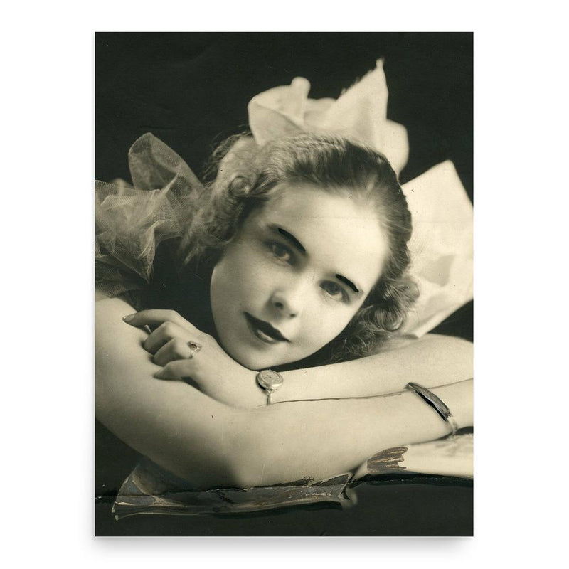 Gloria Foy poster print, in size 18x24 inches.