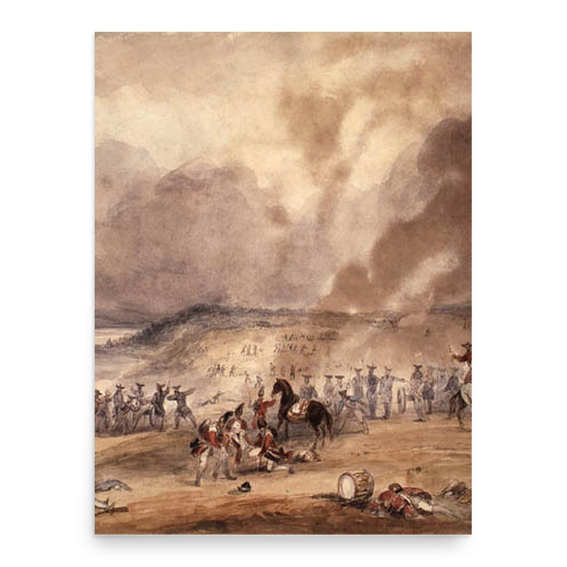 Glory of the Morning poster print, in size 18x24 inches.