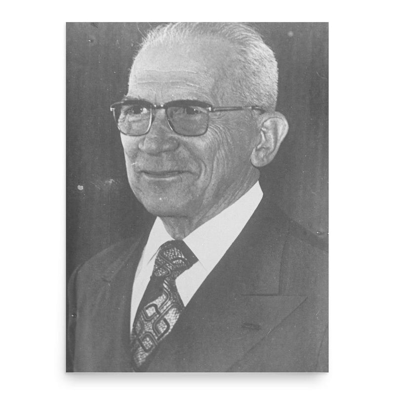 Golbery do Couto e Silva poster print, in size 18x24 inches.