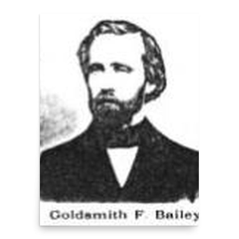 Goldsmith Bailey poster print, in size 18x24 inches.