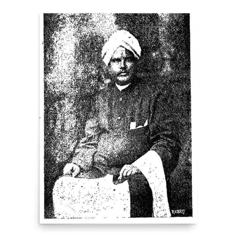 Gooty Kesava Pillai poster print, in size 18x24 inches.