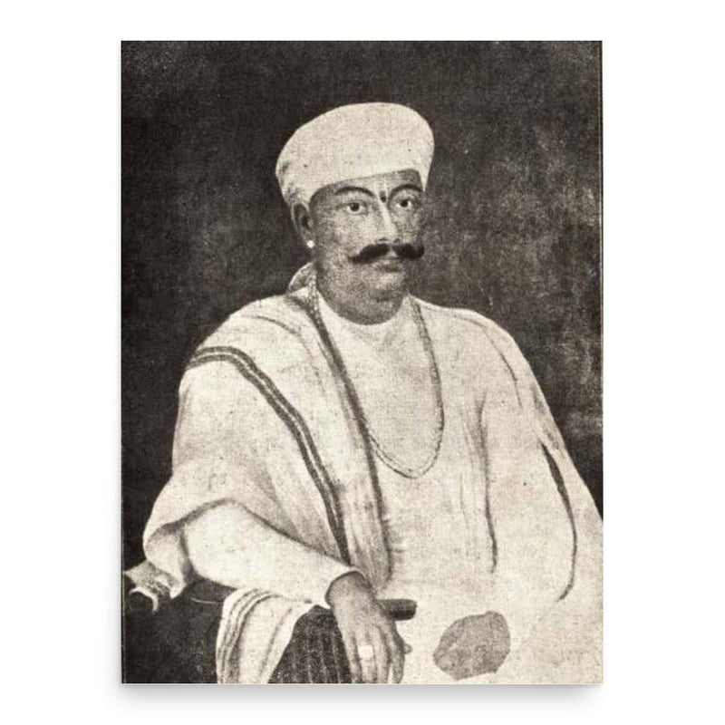 Gopi Mohan Tagore poster print, in size 18x24 inches.