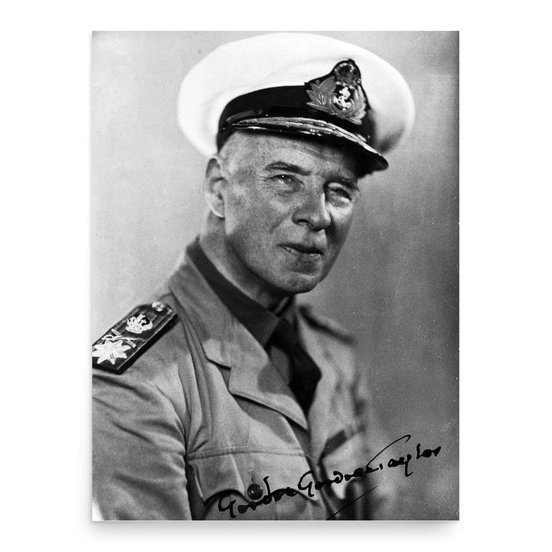 Gordon Gordon-Taylor poster print, in size 18x24 inches.