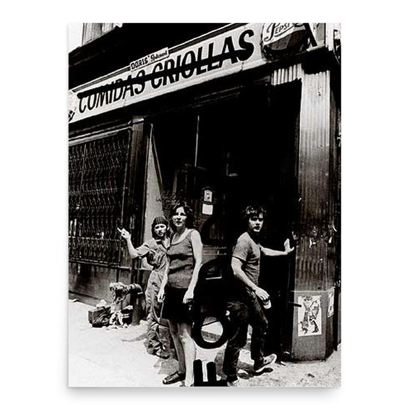 Gordon Matta-Clark poster print, in size 18x24 inches.