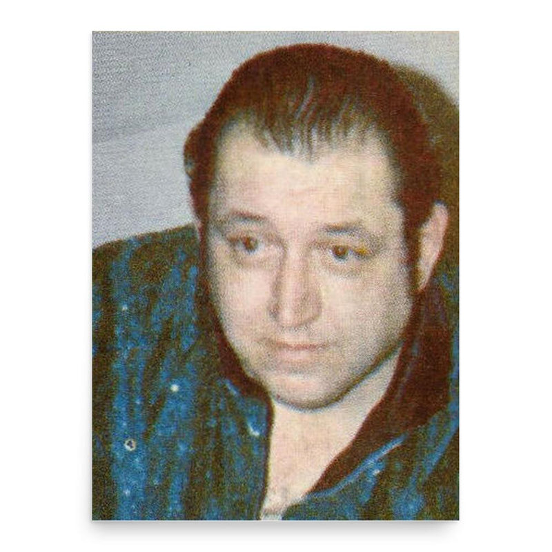 Gorilla Monsoon poster print, in size 18x24 inches.