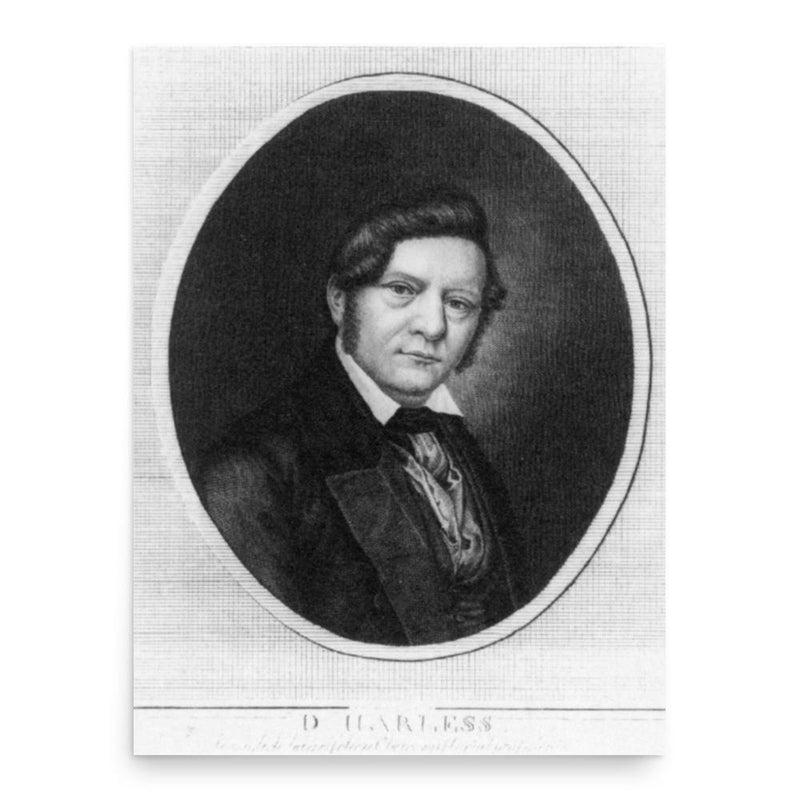 Gottlieb Christoph Adolf von Harless poster print, in size 18x24 inches.