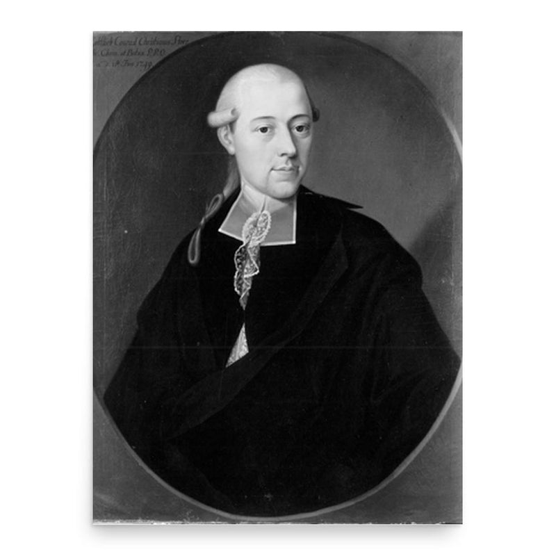 Gottlieb Conrad Christian Storr poster print, in size 18x24 inches.