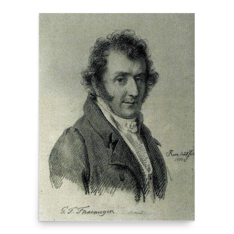 Gottlob Friedrich Thormeyer poster print, in size 18x24 inches.