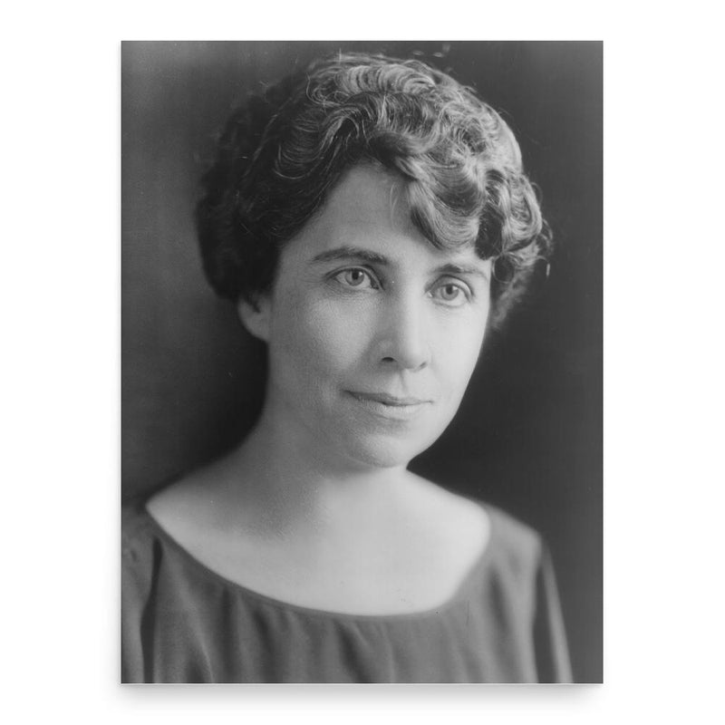 Grace Coolidge poster print, in size 18x24 inches.