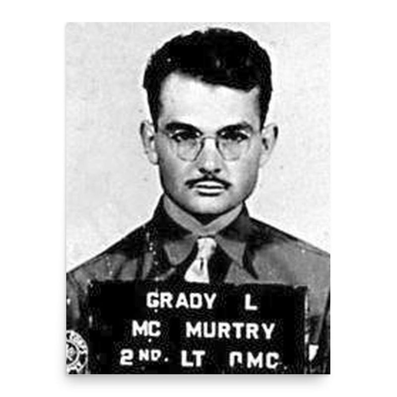 Grady Louis McMurtry poster print, in size 18x24 inches.