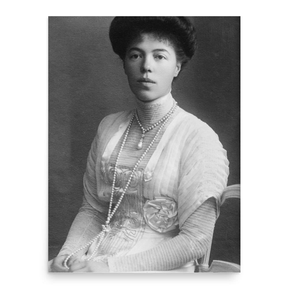 Grand Duchess Olga Alexandrovna of Russia poster print, in size 18x24 inches.