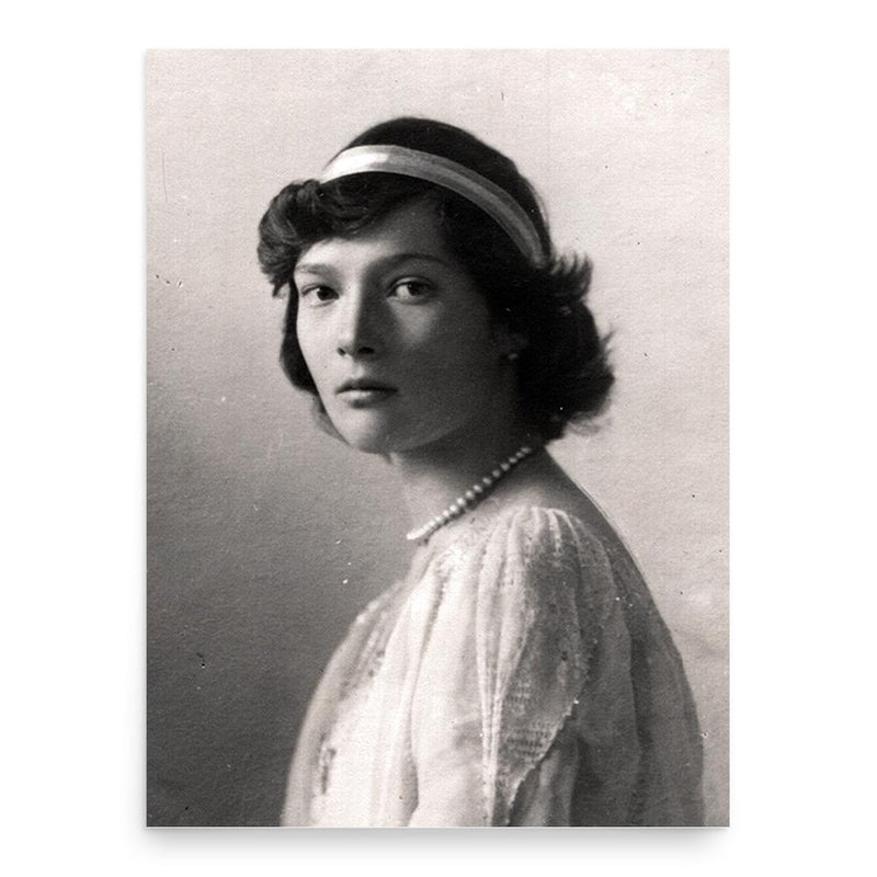 Grand Duchess Tatiana Nikolaevna of Russia poster print, in size 18x24 inches.