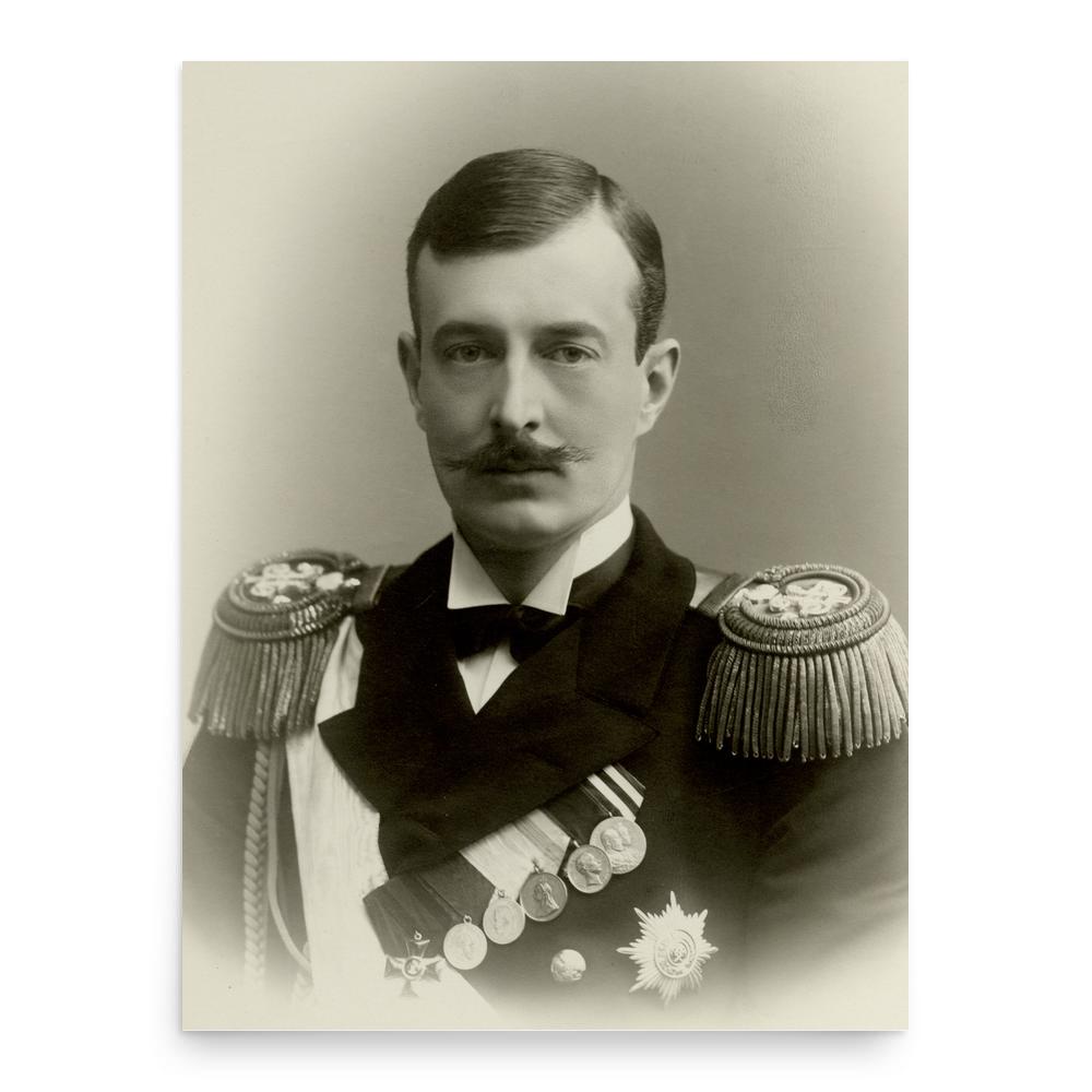 Grand Duke Kirill Vladimirovich of Russia poster print, in size 18x24 inches.