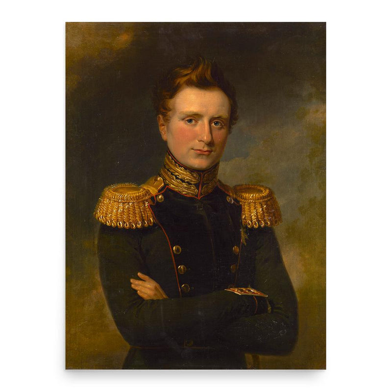 Grand Duke Michael Pavlovich of Russia poster print, in size 18x24 inches.