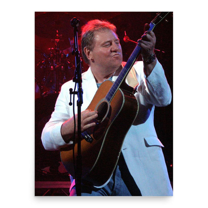 Greg Lake poster print, in size 18x24 inches.